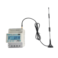 Medidor de Electricidad Prepago Monofásico Inteligente 4G con Interruptor de Circuito para Riel DIN, Módulo de Tarjeta SIM y RS485