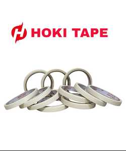 Hoki เทปกาว150mic ขนาด12มม. X 15หลากาวอะคริลิคกันน้ำสำหรับลายเส้นสีที่เรียบร้อยและติดฉลากได้อย่างรวดเร็วกำจัดสิ่งตกค้างที่สะอาด - Product Image 5