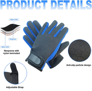 Flexible Anti Slip Thermal Wetsuit Neoprene <strong>Gloves</strong> Waterproof for Men Women Kids Diving Surfing Spearfishing Paddling <strong>Kayaking</strong> - Product Image 4