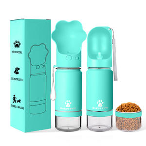 आउटडोर नए पालतू पानी के कटोरे के आकार स्टेनलेस स्टील कुत्ते की बोतल के साथ आउटडोर नए पालतू पानी का कटोरा डिस्पेंसर - Product Image 3