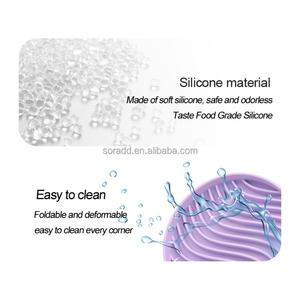 OEM ODM Custom Anti Gulping Anti-Choking 100% Silicone Pet Cat <b>Dog</b> Food Feeding <b>Slow</b> <b>Feeder</b> Bowl Dishes - Product Image 3