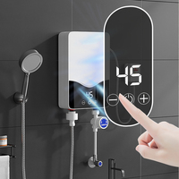 Chauffe-eau électrique instantané intelligent à induction domestique 3,5 kW sans réservoir avec écran tactile et température constante
