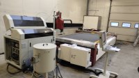 Machine de découpe à jet d'eau grand format L4020 pour la fabrication de pierre naturelle et de quartz, certifiée CE