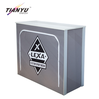 Système d'extrusion d'aluminium intégré TIANYU, matériel modulaire léger fabriqué avec des matériaux durables pour les expositions modernes