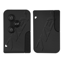 Clé de télécommande de voiture pour Renault Megane 2 Scenic 2 2003-2008 ID46 PCF7947 433MHz Remplacement de la coque de la carte intelligente