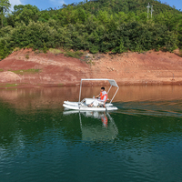 Bateau aquatique gonflable robuste et stable de haute qualité 2026 pour des voyages aquatiques palpitants, catamaran gonflable, yacht, bateau à rames