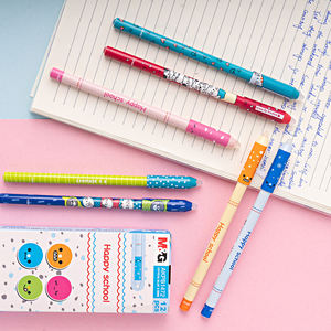 <span class=keywords><strong>M</strong></span> & G со стирающимися чернилами f: кристально-голубой 0,5 мм иглы гелевая ручка ручки живут в Карандаш Оболочка милый со стирающимися чернилами гелевая ручка с ластиками - Product Image 6
