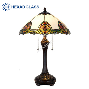 Images personnalisées imprimées numériquement en gros imprimées <span class=keywords><strong>sur</strong></span> des feuilles de vitraux de sécurité trempées en <span class=keywords><strong>verre</strong></span> trempé pour lampe - Product Image 5