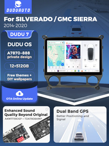 MEKEDE-Autoradio DUDUDU7 7870, navigation GPS pour voiture 12 pouces SILVERADO GMC <span class=keywords><strong>SIERRA</strong></span> 2014-2020 - Product Image 5