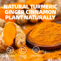 OEM ODM Prêt à expédier – Mélange naturel de thé au curcuma, gingembre et cannelle – Favorise le confort digestif