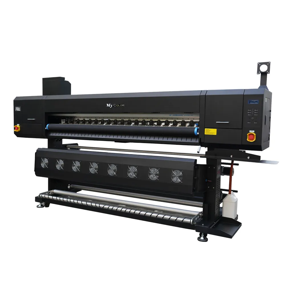 1.3m/1.6m/1.8m/1.9m 2.2/2.5/3.2m impression par sublimation machine éco solvant jet d'encre textile sublimation imprimantes