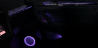 Lumière d'ambiance Dynamic Star 12V 6W pour VW Tiguan L/X 2017-2021, contrôle par écran, accessoires de mise à niveau intérieure