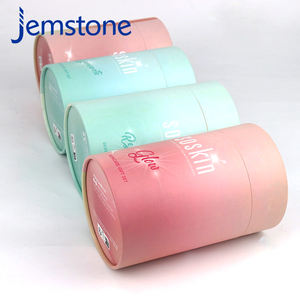 Boîte cylindrique en carton écologique pour cosmétiques, design personnalisé, tube en papier pour flacon d'huile - Product Image 6