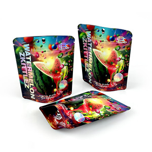 Tùy chỉnh in 3.5g Mylar túi nhôm lá thực phẩm kẹo thuốc lá bao bì túi ba chiều trẻ em mùi bằng chứng Túi - Product Image 6