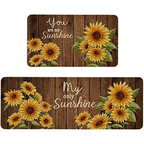 Tapis de cuisine tournesol-1