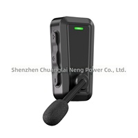 Headset Outdoor Tahan Air IPX6 Baru untuk Helm Motor, Model Topi, Interkom Dua Orang, Olahraga
