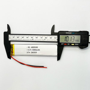 Armoire ultra-mince lumière led lithium ion longue bande polymère batterie 3.7v 1000mah 1500mah 2200mah lipo batterie 4025100 4025235 - Product Image 5