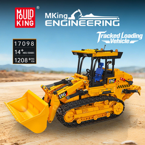 Moule King 17098 1208PCS Track Loader Building Block Brick Set Model MOC Technical Toy Plastic Modern Festival Gift - Product Image 2