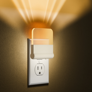 Transparent <b>Light</b> Sensor LED Night <b>Light</b> US <b>Plug</b> 2700K Warm <b>Light</b> 0.5W Energy Saving Indoor Lighting OEM Factory Wholesale - Product Image 5