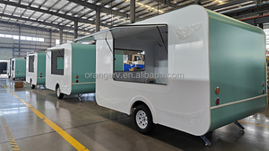 Nuovissimo Design 2026: Food Truck Mobile, Bar, Carretto Gelati, Carretto Caramelle, Caffè, Bevande, Rimorchio Alimentare, Furgone Alimentare per Attività Commerciali Mobili - Product Image 3
