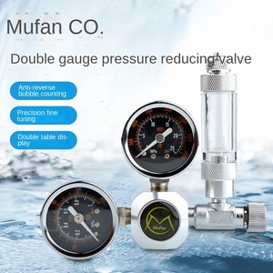 Régulateur de dioxyde de carbone pour <span class=keywords><strong>aquarium</strong></span> mufan avec grand compteur pour réservoir de plantation standard co2 G5/8 M22 1.5 - Product Image 2