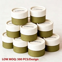 Tube en carton kraft écologique, résistant à l'huile, pour crème pour le visage, déodorant, cosmétiques, soins de la peau, emballage