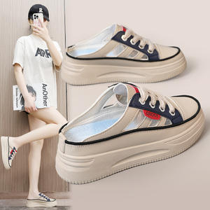 Mocasines Blancos de Moda 2026, Pantuflas Abiertas para Mujer, Primavera-Otoño, Suaves, Cómodas, Transpirables, Zapatos Deportivos Casuales - Product Image 3