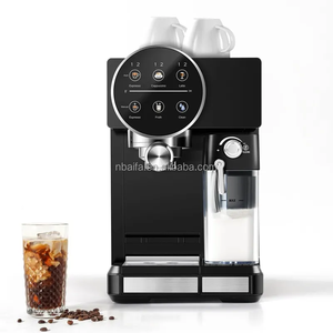 Aifa Couleur Numérique Machine À <span class=keywords><strong>Café</strong></span> Expresso Professionnelle Multifonctionnelle Latte Plat Blanc Cappuccino Cafetera De Expreso - Product Image 2