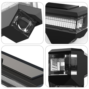 <span class=keywords><strong>Clignotant</strong></span> LED dynamique jaune pour moto, côté gauche et <span class=keywords><strong>droit</strong></span>, avec projection au sol et lumière de conduite blanche - Product Image 4