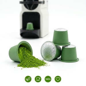 เม็ดมัทฉะ MOQ ต่ำ ใช้ได้กับเครื่องชงกาแฟแบบ K-Cup น้ำหนัก 2 กรัม-8 กรัม ได้รับการรับรองออร์แกนิก รับผลิตแบรนด์ส่วนตัว (OEM/ODM) ขายส่งจากโรงงานโดยตรง - Product Image 1