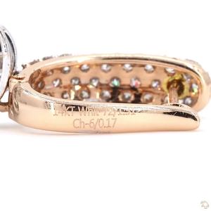 Elegantes Pendientes de Diamantes en Oro para Mujer, Joyería Fina de Diseñador, Colección de Moda Premium - Product Image 3