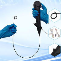 Endoscope médical numérique flexible USB à usage unique 6.3FR (2.1mm) le plus petit, urétéroscope jetable 6.3FR, capteur CMOS 160K 30fps