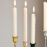 Ensemble de porte-bougies en métal doré, support de bougie conique en fer électroplaqué, décoration de mariage et de maison