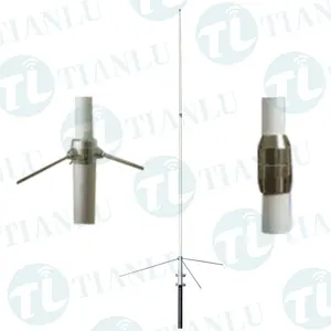 F22 אנטנה חיצוני 144-174mhz VHF להקת גבוהה רווח בסיס תחנת omnidirectional VHF פיברגלס אנטנה F22