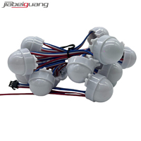 DC12V 30mm diamètre LED Pixel Light,3 pièces LED/pcs SMD 5050 RGB LED WithWS2811 lumière ponctuelle de signal parallèle
