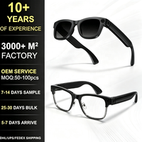 Lunettes intelligentes Meta AI avec caméra 8MP, étui de chargement, appels Wi-Fi, traduction IA et commande vocale