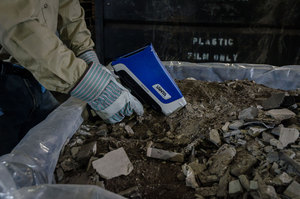 Tragbarer hand gehaltener XRF-Spektrometer-Analysator Elektronischer XRF-Metall <span class=keywords><strong>tester</strong></span> aus Stahl für Mineralien optik und Batterie für die Boden analyze - Product Image 6