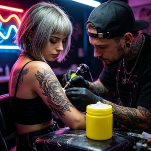 Nueva Crema para Tatuajes 2026, Fórmula Segura y Suave para Estudios de Tatuajes y Salones de Belleza, Envío Rápido Global - Product Image 2