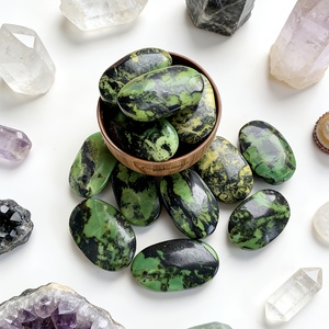 Pierre de palmier en opale verte polie CRYSTAL HOLA, tendance mode, haute qualité, pour la décoration de la maison et du bureau - Product Image 6