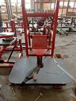 Equipo de fitness para gimnasio, máquina comercial para ejercicio de piernas, con placa