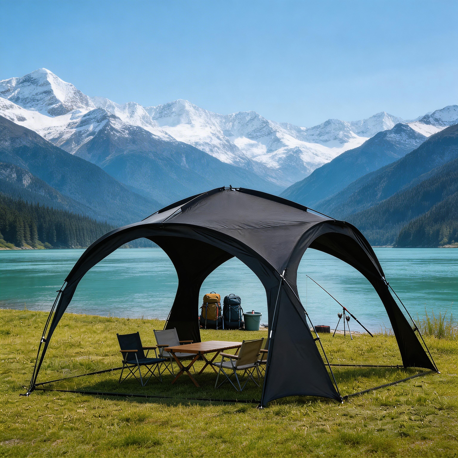 Canopy Couleur D (sans les parois latérales)
