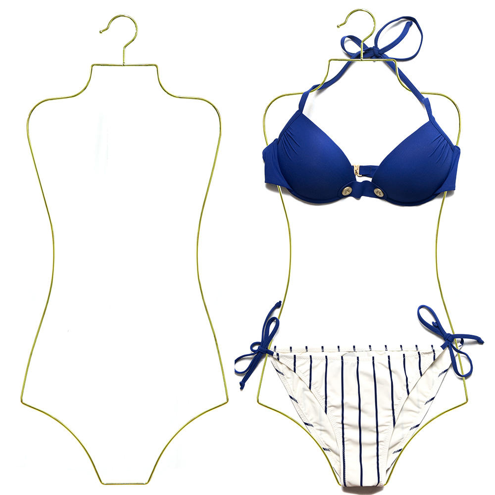 Percha de bikini de metal