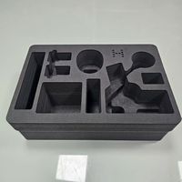 Inserts en mousse EVA personnalisables avec doublure antichoc pour produits électroniques, composants de précision, emballage de protection
