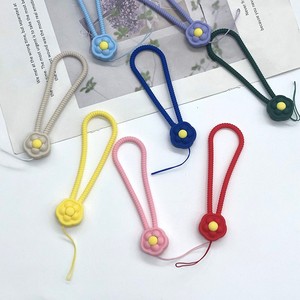 Silicone Flower Phone Lanyard Multicolor Portable Wrist Strap For Mobile Device - Product Image 1