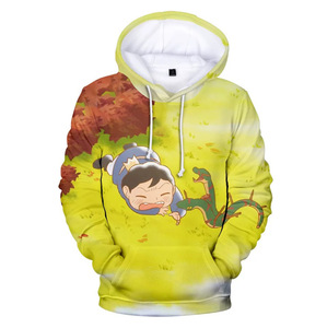 Sudadera con Capucha Personalizada al por Mayor Fitspi, Sudadera con Capucha Extra Grande con Estampado de <span class=keywords><strong>Anime</strong></span> en 3D, Sudadera Informal y Moderna - Product Image 4