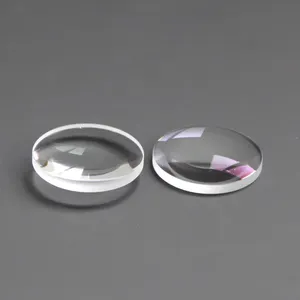 Lentille convexe de verre optique K9 professionnelle, usine chinoise, nouveau,