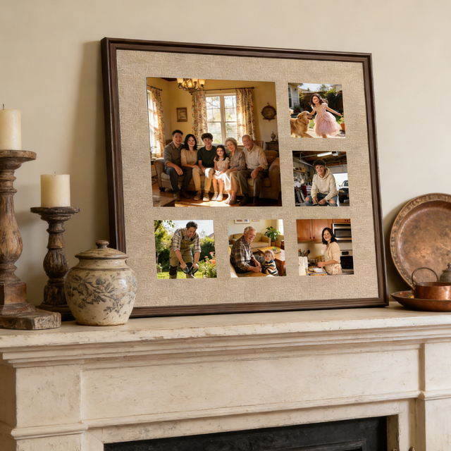 Bespoke Customizable Plastic Smart Photo Frame with Video Playback Function and Detachable Magnetic Base for Home Decoration