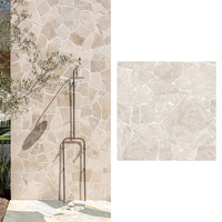 PerfectStone Premium – Dalles de schiste irrégulières effet rouillé pour revêtement mural extérieur – Décoration résistante aux acides et durable