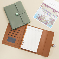 Libreta/Agenda Personalizada Prolead de Alta Calidad con Espiral, Cubierta de Cuero PU, Hojas Sueltas, Impresión CMYK con Logotipo Personalizado, 80 Hojas, Tamaño A5