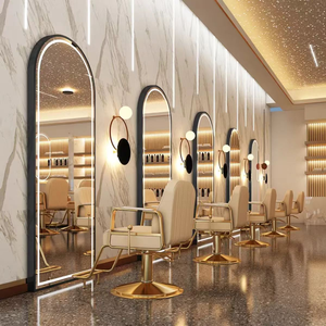 Espejos Decorativos de Lujo para Barbería, Espejo de Salón de Belleza con Luces LED para Pared - Product Image 5
